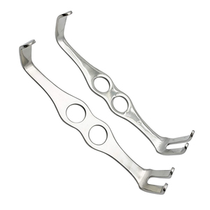 Mathieu Manual <b>Surgical</b> Retractor <b>Instrument</b> Double Ended 20 cm Set of 2 Pieces Stainless Steel <b>and</b> Metal - Product Image 1
