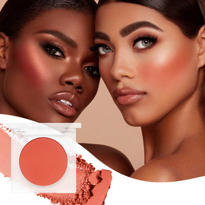 Paleta de <span class=keywords><strong>rubor</strong></span> de <span class=keywords><strong>contorno</strong></span> personalizado de etiqueta privada Cosméticos de maquillaje facial en polvo de colorete de colores naturales de alta calidad - Product Image 4