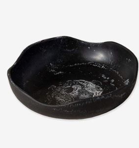 Bol en forme de cœur en résine époxy agate fruitée écologique, serveur à salade, vaisselle en magnésie, modèle d'amour, décoration artisanale pour la maison - Product Image 5