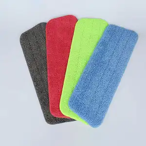 High Quality Washable Floor Replacement Handy Dust Cleaning Eco Friendly Microfiber Flat Reusable Microfiber Mop Pad