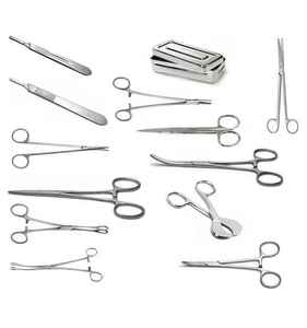 Vente en gros à bas prix Porte-aiguille manuel en acier inoxydable Ensemble d'instruments chirurgicaux du Pakistan - Product Image 1