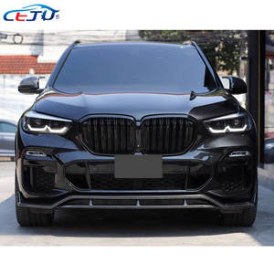 Kits de carrocería de coche ABS negro brillante, alerón de parachoques delantero, divisor de labios de barbilla para <span class=keywords><strong>BMW</strong></span> <span class=keywords><strong>X5</strong></span> G05 M Sport 25d 30Li <span class=keywords><strong>40i</strong></span> 45e 50i 60i 2019-2022 - Product Image 3