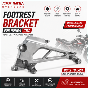 ขายึดที่พักเท้าสำหรับรถจักรยานยนต์ฮอนด้า ซีบีแซด |   ขายึดที่วางเท้าแบบหนาพิเศษ - Product Image 3