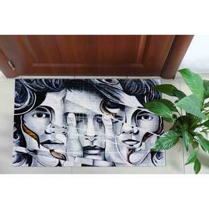 Tapis imprimé : décoratif, femme, classique, graffiti, bureau, décoration intérieure, tapis en velours - Product Image 5