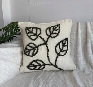 Unique Boho Cotton <b>Cushion</b> <b>Cover</b> Living Room Home Decor Customize With <b>Tufting</b> Design Boho Pillow From INDIAN TEXTILES H/L - Product Image 5