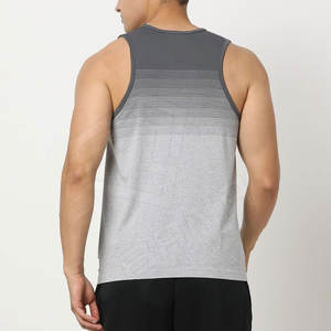 Débardeur de sport décontracté pour homme pour la musculation - Respirant, séchage rapide, grande taille, polyester/coton - Product Image 2