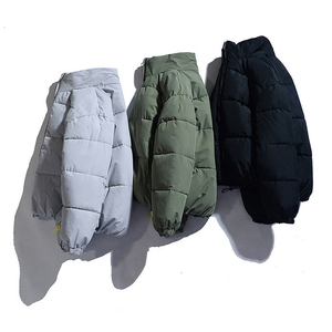 OEM Custom logo Puffer Jacket Outdoor Windproof Puffer Bubble Jacket <b>Coat</b> for Men/Custom Winter Bomber Men's Puffer Jacket - Product Image 5