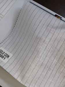 Tissu en coton et lin GOLDCOIN |   Mélange naturel doux et respirant de qualité supérieure pour chemises, kurtis et vêtements |   Qualité d'exportation - Product Image 3