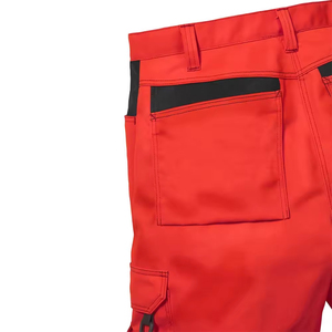 Venta al por mayor de pantalones Cargo de seguridad para hombre OEM ODM Venta al por mayor de trabajo nocturno de 6 bolsillos ropa de trabajo personalizado táctico construcción pantalones proveedor - Product Image 4