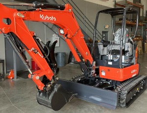 Le matériel de construction a utilisé la cabine incluse de mini excavatrice de U35-4 de KUBOTA avec la chaleur/AC/RADIO - Product Image 2