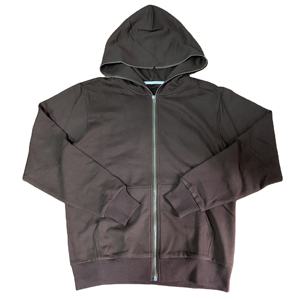 Custom Logo <b>Men's</b> Streetwear Sets <b>Men</b> Zipper Sweater Distressed Full Face Zip Up Hoodie Oem Zipper Hood Outside Hoodies - Product Image 3