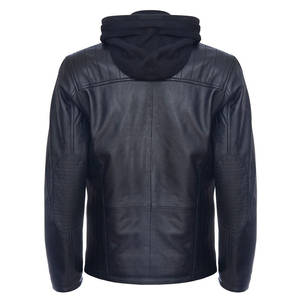 2025 mejor diseño de los hombres motociclista clásico diseños de moda Unisex motocicleta Pu chaqueta de cuero de imitación - Product Image 4