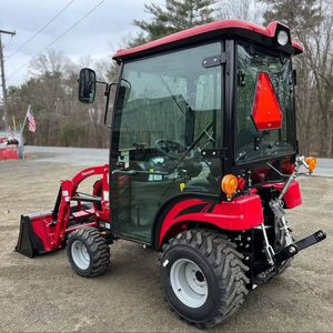 Mahindra Emax 20S HST รถแทรกเตอร์ในฟาร์มพร้อมตัวยึดอย่างรวดเร็วและถัง19HP 4WD เครื่องยนต์ดีเซล540 PTO 3 POINT ผูกปม - Product Image 1