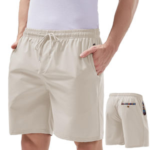 Novedad de verano para hombre, pantalones cortos de playa de Color sólido, natación, vacaciones, secado rápido, moda, deportes informales, transpirables, poliéster 100% alto - Product Image 1