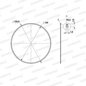 Joint d'étanchéité SRHK04 pour Hyundai / Kia A8LF1, A8LF2 - Product Image 2
