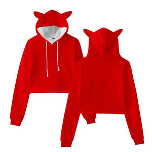 Hoodies d'hiver pour hommes en coton lourd fabriqués au Pakistan, coupe courte, personnalisables avec cornes, sur commande - Product Image 1