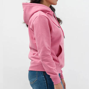 Sudadera con capucha extragrande de algodón y poliéster para mujer - Product Image 4