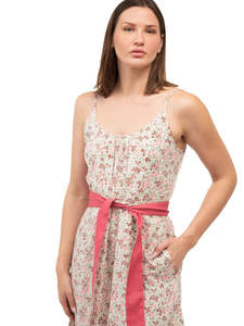 Mujeres Vestidos Occidentales Verano Boho Impreso Midi Longitud Sin Mangas Diseñador Largo Maxi Vestido - Product Image 2