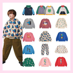 Nouveau Sweat-shirt Enfant Automne Hiver 2025BC – Hoodies Bébé Fille et Garçon en Molleton Français avec Motifs Mignons de Dessins Animés - Product Image 1