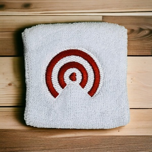 Customizable Tennis Sports Elastic Knitted Polyester Nylon Terry Spandex <b>Sweatband</b> Embroidery Logo New Custom Sports Wristband - Product Image 1