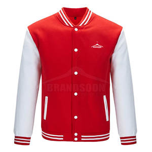 Vêtements d'hiver Hommes 100% Laine Respirante Casual Letterman Jacket Premium Quality Wholesale Clothing - Product Image 1