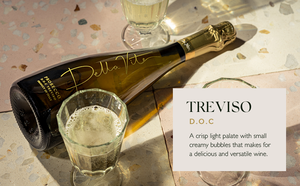 Della Vite PROSECCO DOC Treviso Spumante 750 ml GVerdi Selección Italiana Vino Hecho en Italia - Product Image 6