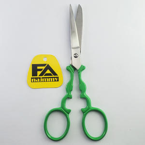 Ciseaux à broder de haute qualité poignée fantaisie grandes lames revêtement en papier poignée imprimée - Product Image 5