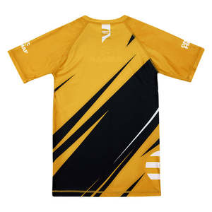 Camiseta de Compresión MMA de Manga Corta, Marca Gold Green Hill, Aprobada por la IMMAF, Anti-UV, Spandex, Ropa Deportiva - Product Image 2