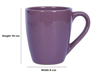 Taza de cerámica elegante para bebidas frías y calientes, ideal para escritorio de oficina y mesa de estudio, Taza de cerámica hecha a mano al mejor precio - Product Image 3