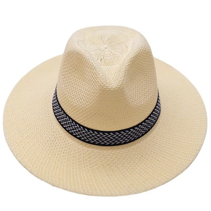 Sombrero de Paja Personalizado para Adultos, Promocional, para Verano, Playa, Aire Libre, Unisex, de Secado Rápido, Transpirable, Ajustable, con Logotipo Personalizado - Product Image 5