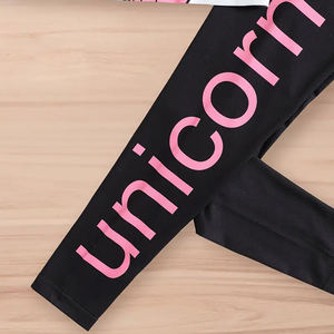 2025 New Arrival High Quality Custom Made Women's <b>Night</b> Sets Stylish Full-Printed T <b>Shirt</b> Trouser Set Casual Style 9 6 Years - Product Image 3