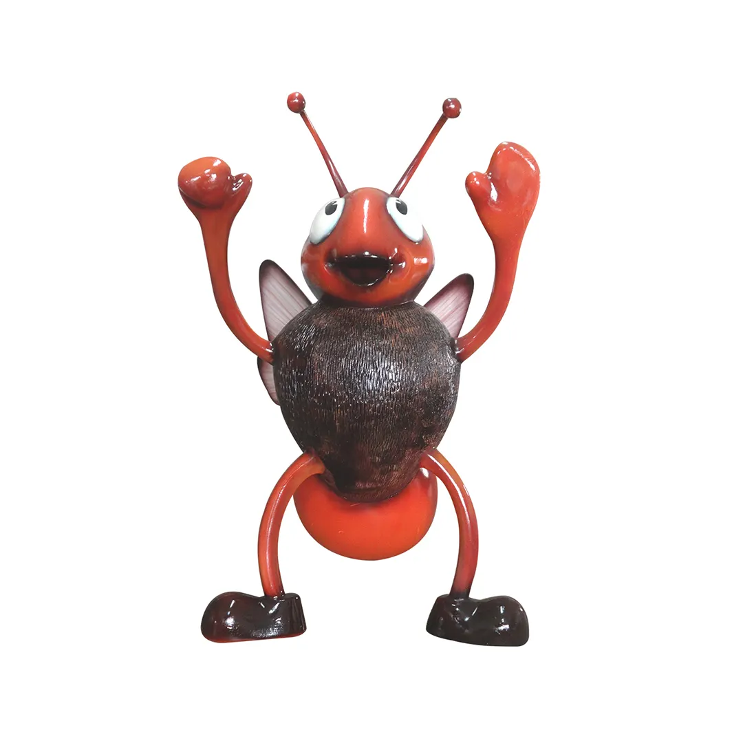 Sıcak satmak reçine zanaat komik hayvanlar arı heykeli karikatür tarzı heykel heykeli yaşam boyutu açık koleksiyon