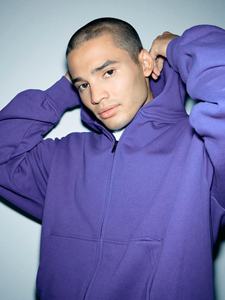 OEM Custom Heavy Duty Sweat à capuche Épaules tombantes Style décontracté Hommes Pull à capuche Coton Bulle Imprimer Fleece Hoodie - Product Image 6