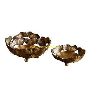 Venta al por mayor nuevo diseño hecho a mano cuencos de fruta de metal precio de fábrica OEM utensilios de cocina gran oferta servir y mesas decorativas cuencos - Product Image 1