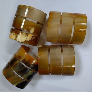 Bracelet en corne de buffle de la meilleure qualité, fait à la main, poli, design écologique, nouvelle arrivée, vente chaude, bijoux de couleur naturelle, naturel - Product Image 1