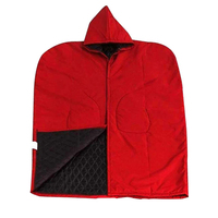 Cape de football pour les côtés du terrain, personnalisable, respirante, évacuant l'humidité, séchage rapide, 100% polyester, logo personnalisé, nom de l'équipe, stade