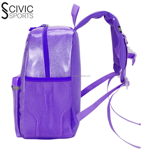 Mochila escolar elegante para niñas pequeñas Mini mochila de libro de nuevo diseño con purpurina Bolsa de viaje de moda para Campus Lady Style - Product Image 5