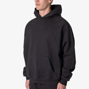 Sudaderas con capucha personalizadas para hombre bolsillos Raglan funcional peso pesado alta calidad hombres Sudadera con capucha 100% algodón sudaderas con capucha - Product Image 2