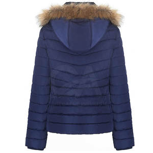 Veste à capuche en fausse fourrure pour femmes Vêtements d'hiver Veste d'hiver à capuche en fausse fourrure à manches longues pour femmes Personnalisée - Product Image 2