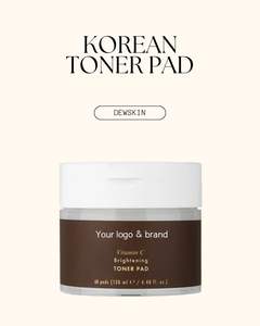 Discos de Tónico Coreanos con Vitamina C para una Hidratación Duradera, Luminosidad Natural y una Piel Calmada y Equilibrada - Product Image 1