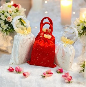 Bolsa con cordón para fiesta de Ramadán Eid, regalo de devolución a granel, nueva bolsa de regalo de Navidad Diwali Holi, Haldi Mehndi, fiesta de boda, despedida de soltera - Product Image 2