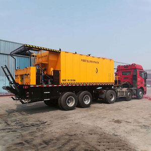 Maquinaria de carretera, máquina de sellado de lechada de asfalto, micro pavimentadora de superficie - Product Image 2