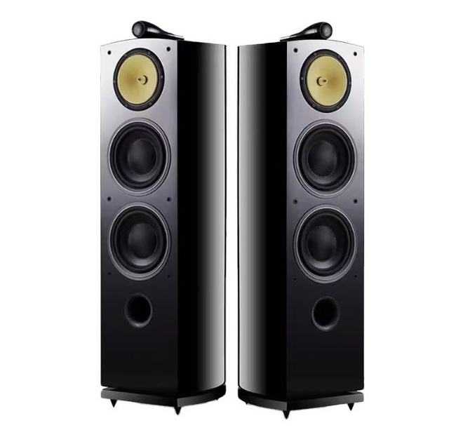 WZ-801 OEM Wooden Case Floor Tower Speaker 75W-150W 2.0 Channel Passive Home Hi-Fi Lossless Outdoor Home Theatre Party Use