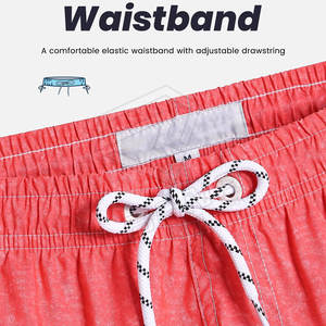 Pantalones cortos de playa de verano de nuevo diseño, pantalones cortos estampados de natación de secado rápido con cordón colorido para hombre - Product Image 3