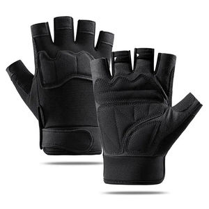 Gants de musculation en cuir de qualité supérieure avec protection pour la musculation, la musculation et l'entraînement de force - Product Image 4