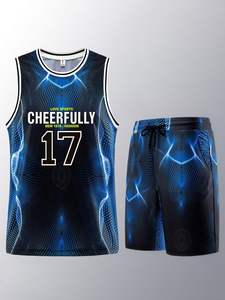 Uniformes de basket-ball nouveau design vêtements de basket-ball très vendus ensemble d'uniformes de basket-ball sublimés à séchage rapide pour enfants - Product Image 3