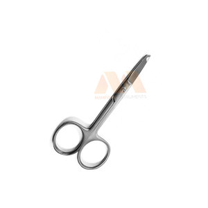 กรรไกรเย็บแผลทางการแพทย์ ทนทาน ผลิตจากสแตนเลส เหมาะสำหรับใช้ในโรงพยาบาลและการผ่าตัด กรรไกรเย็บแผลคุณภาพพรีเมียม - Product Image 3