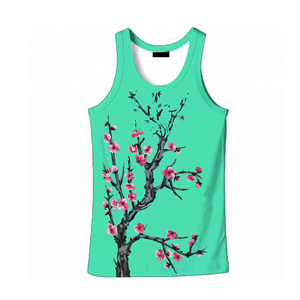 Camiseta sólida transpirable para mujer, camiseta sin mangas, sin costuras, elástica, de punto, sin mangas, informal, ropa de calle, estilo recortado - Product Image 5