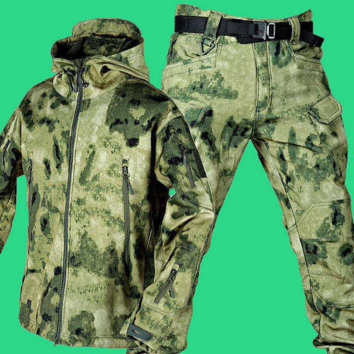 Top Ranking camouflage outdoor tactical uniform breathable waterproof soft best material Camouflage uniform in light weight
