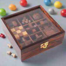 Puzzle 3D en bois écologique fait à la main pour enfants et adultes-Toutes saisons - Product Image 4